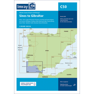 Imray C50 Sines to Gibraltar