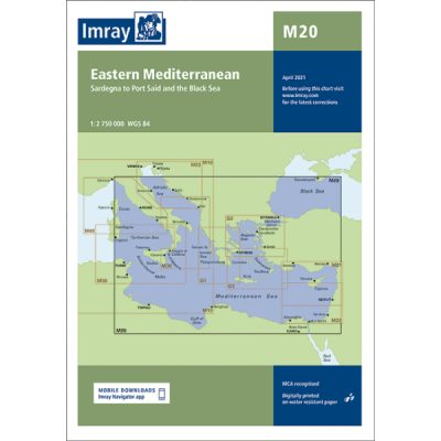 Imray M20 Eastern Mediterranean