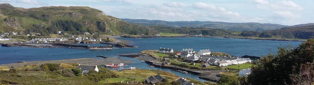 Ellenabeich from Easdale